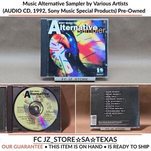 Music Alternative Sampler by Various Artists (AUDIO CD, 1992, Sony Music Spec...